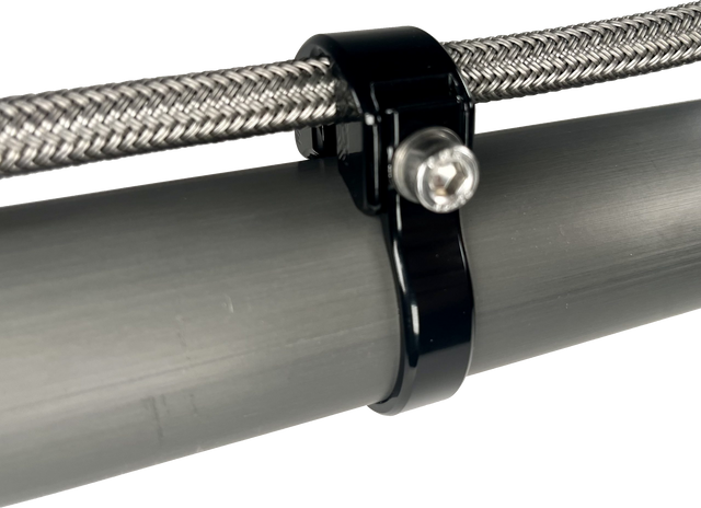 Photo of TUBING MOUNTED CABLE/LINE BLACK by AXIA - Premium Mounts/Brackets for UTVs / Side by Sides