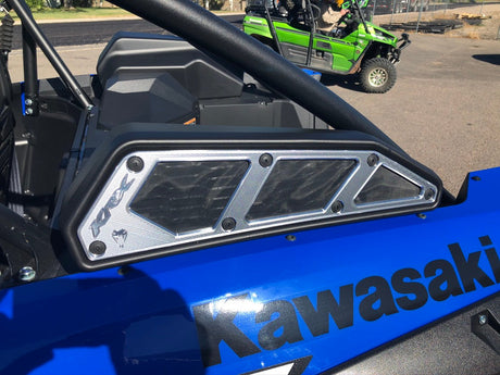 Photo of KRX 1000 Billet 'FrogSkin' Intake Covers by Viper Machine - Premium for UTVs / Side by Sides