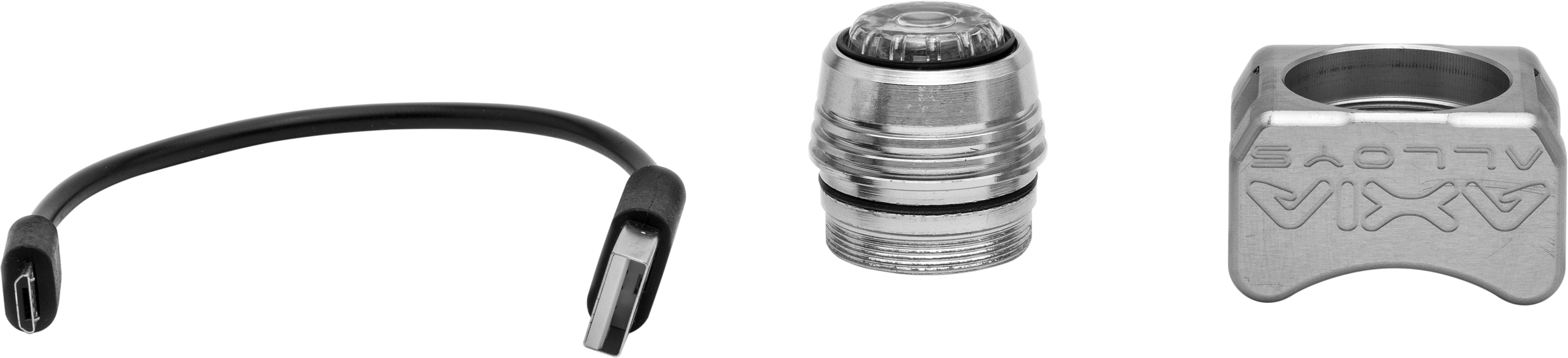 Photo of LED RECHARGEABLE DOME LIGHT SILVER by AXIA - Premium Illumination for UTVs / Side by Sides