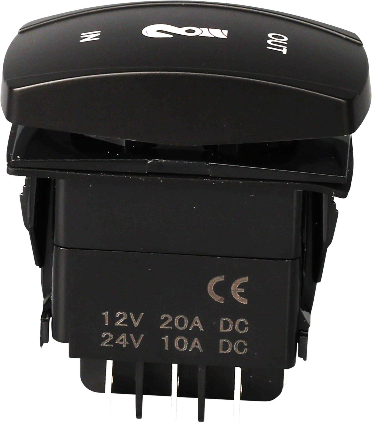 Photo of MOMENTARY LED WINCH SWITCH PRO BACKLIT by OPEN TRAIL - Premium Switches for UTVs / Side by Sides