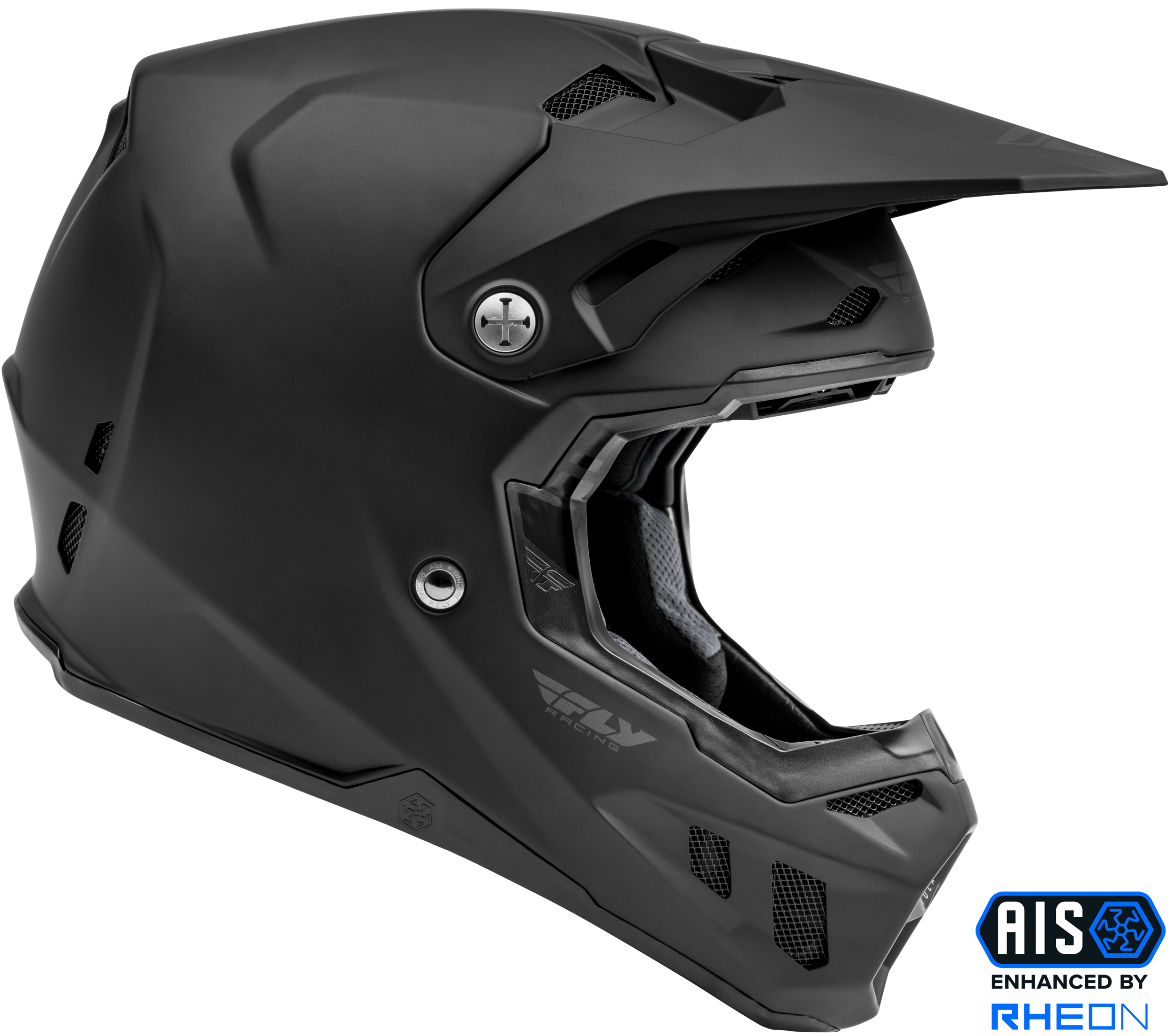 Photo of YOUTH FORMULA CC SOLID HELMET MATTE BLACK YL by FLY RACING - Premium Helmets for UTVs / Side by Sides