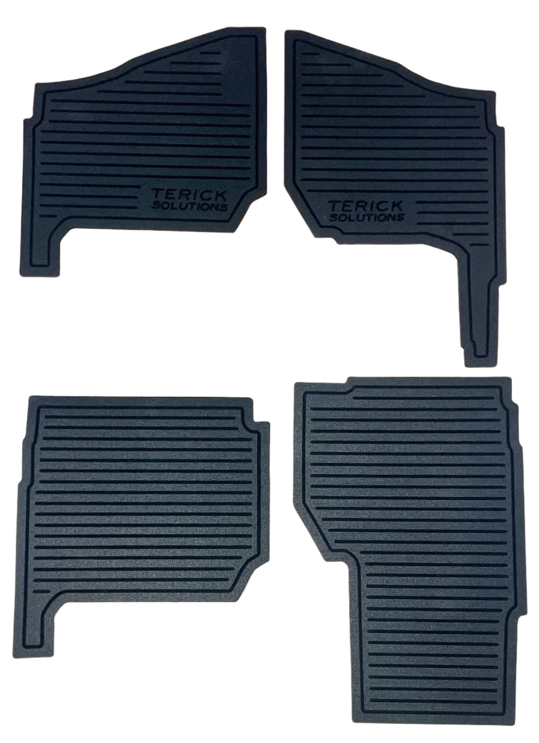 Photo of Polaris Ranger XP 1000 Rubber Floor Mats by Terick Solutions - Premium UTV Rubber floor mats for UTVs / Side by Sides