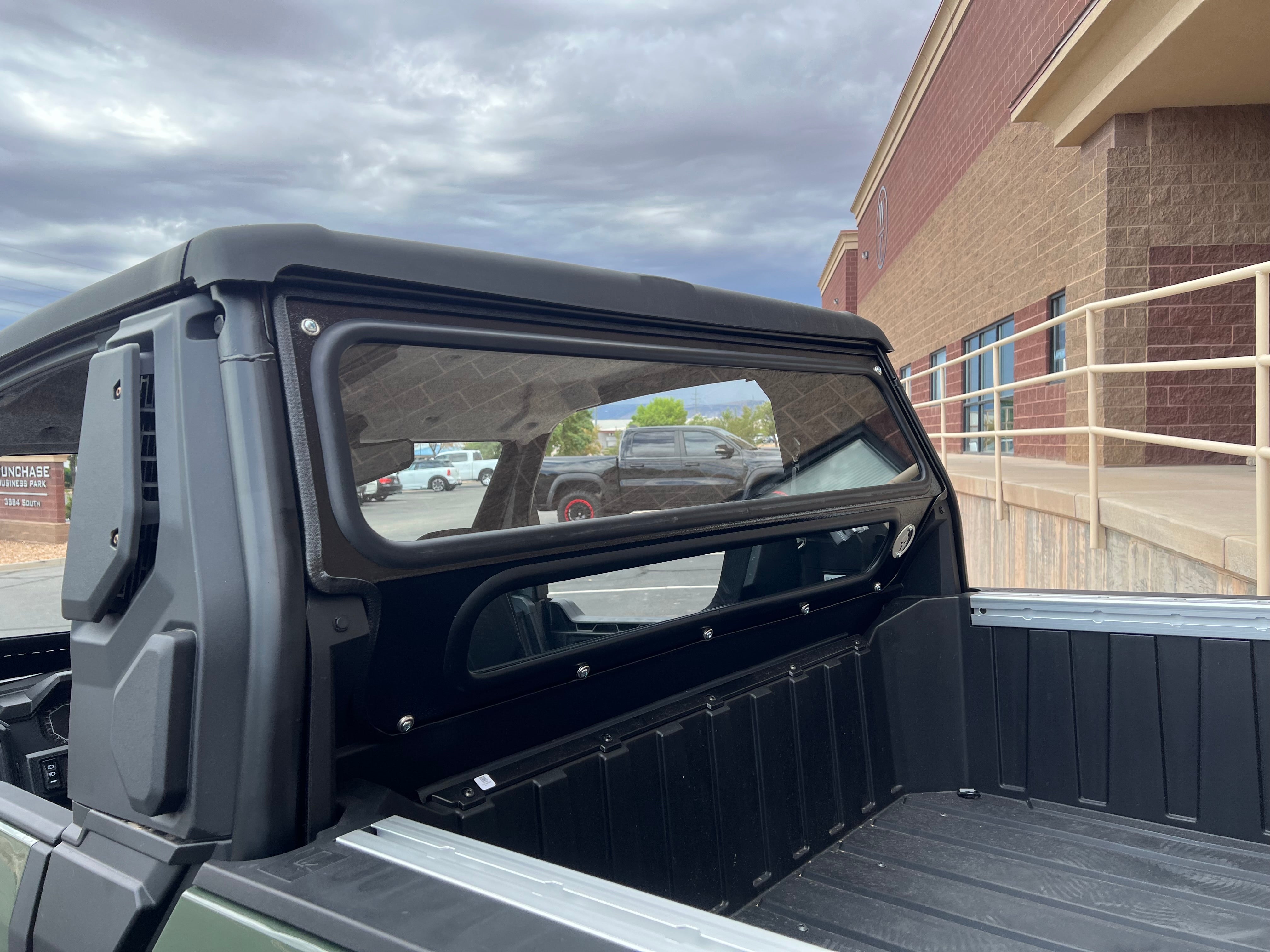 Photo of POLARIS XPEDITION XP REAR WINDSHIELD 2024+ by Dirt Warrior Accessories - Premium Windshields for UTVs / Side by Sides