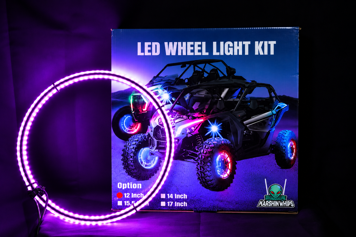 Apollo RGB Wheel Lights Kit - Set of 4 (Harness Included)