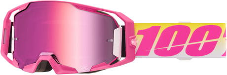 100% Hydromatic Watercraft Goggles - Sellars Mirror Pink