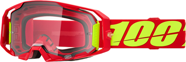 Photo of ARMATIC GOGGLE RED CLEAR LENS by 100-PERCENT - Premium Eyewear for UTVs / Side by Sides