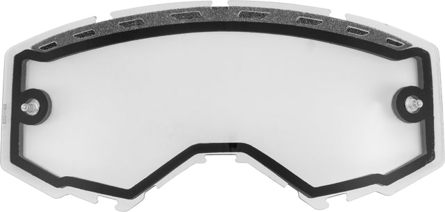 Photo of DUAL LENS W/VENTS AND POST CLEAR by FLY RACING - Premium Eyewear for UTVs / Side by Sides