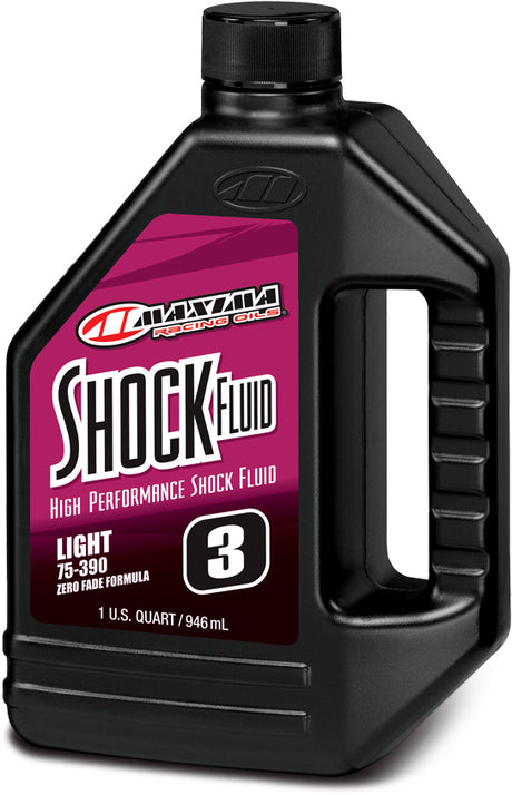 Photo of SHOCK FLUID LIGHT 1QT by MAXIMA - Premium Chemicals for UTVs / Side by Sides