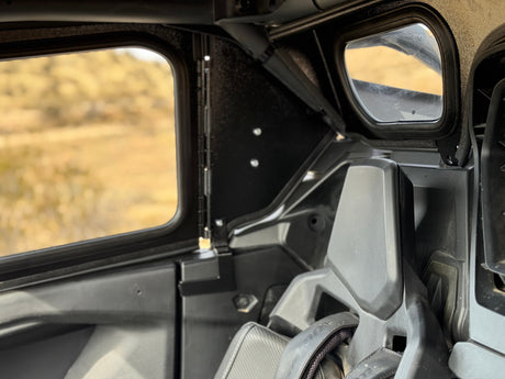 Photo of CANAM MAV R 2-SEAT Cab Enclosure "THE VAULT" Upper Side Doors & Panels (patent pending) by Dirt Warrior Accessories - Premium VAULT for UTVs / Side by Sides