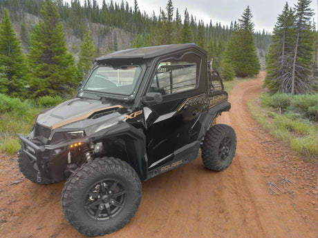 Photo of POLARIS GENERAL 2-SEAT Cab Enclosure "THE VAULT" 2016+ Upper Side Doors & Panels (Patent Pending) by Dirt Warrior Accessories - Premium VAULT for UTVs / Side by Sides