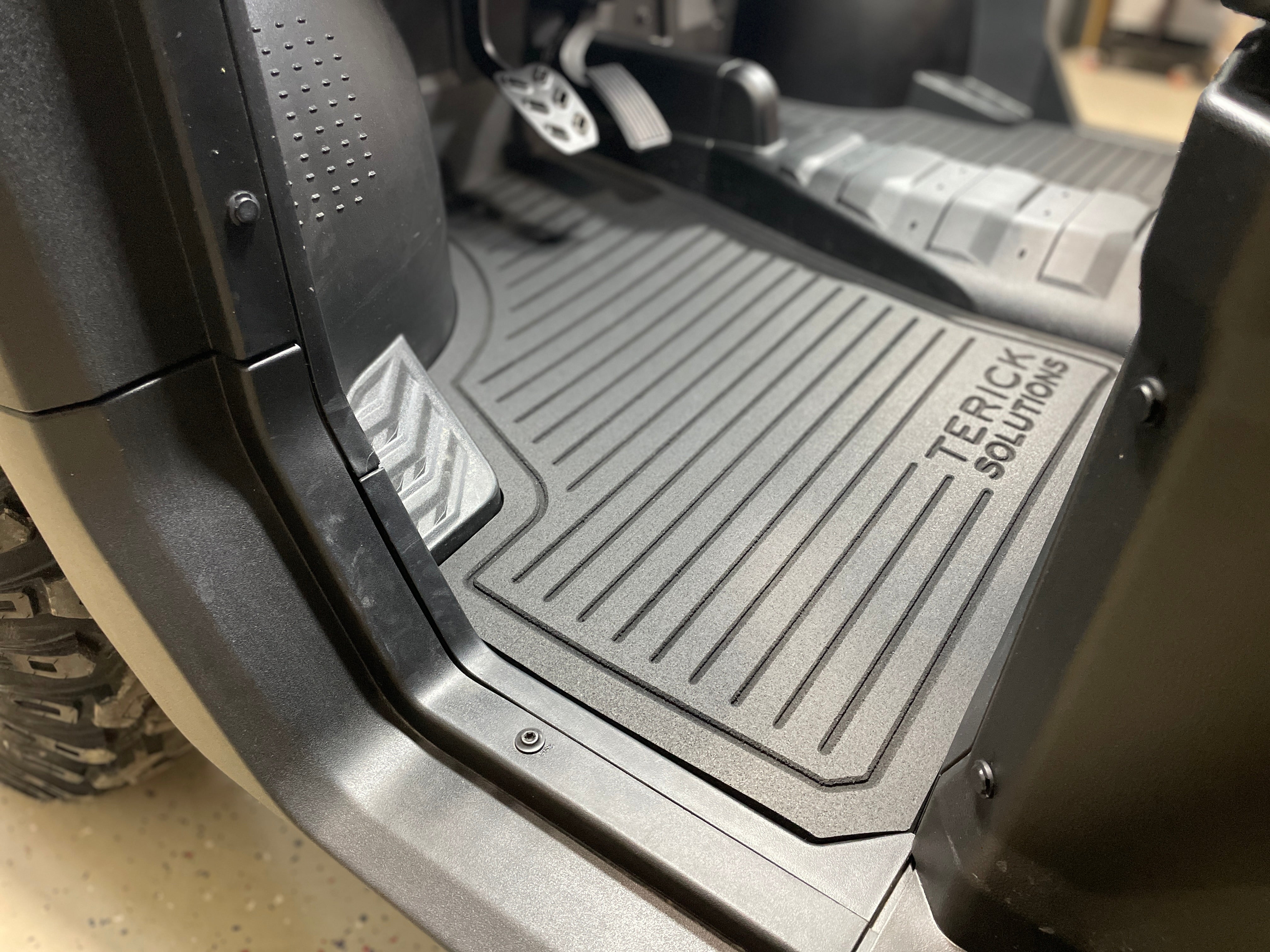 Photo of CFMOTO U10 PRO Rubber Floor Mats by Terick Solutions - Premium UTV Rubber floor mats for UTVs / Side by Sides