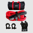 Photo of Elite Recovery Kit (6 items + 2 Storage bags + 1 Velcro tape) *Lifetime Warranty by MOJAB OFFROAD - Premium Recovery Kit for UTVs / Side by Sides