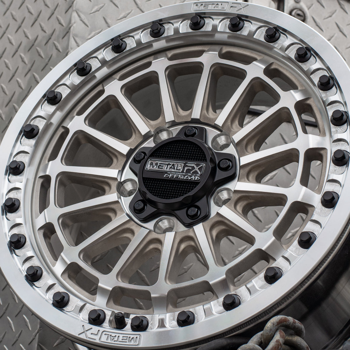 Metal FX Offroad Delta R Beadlock Wheels