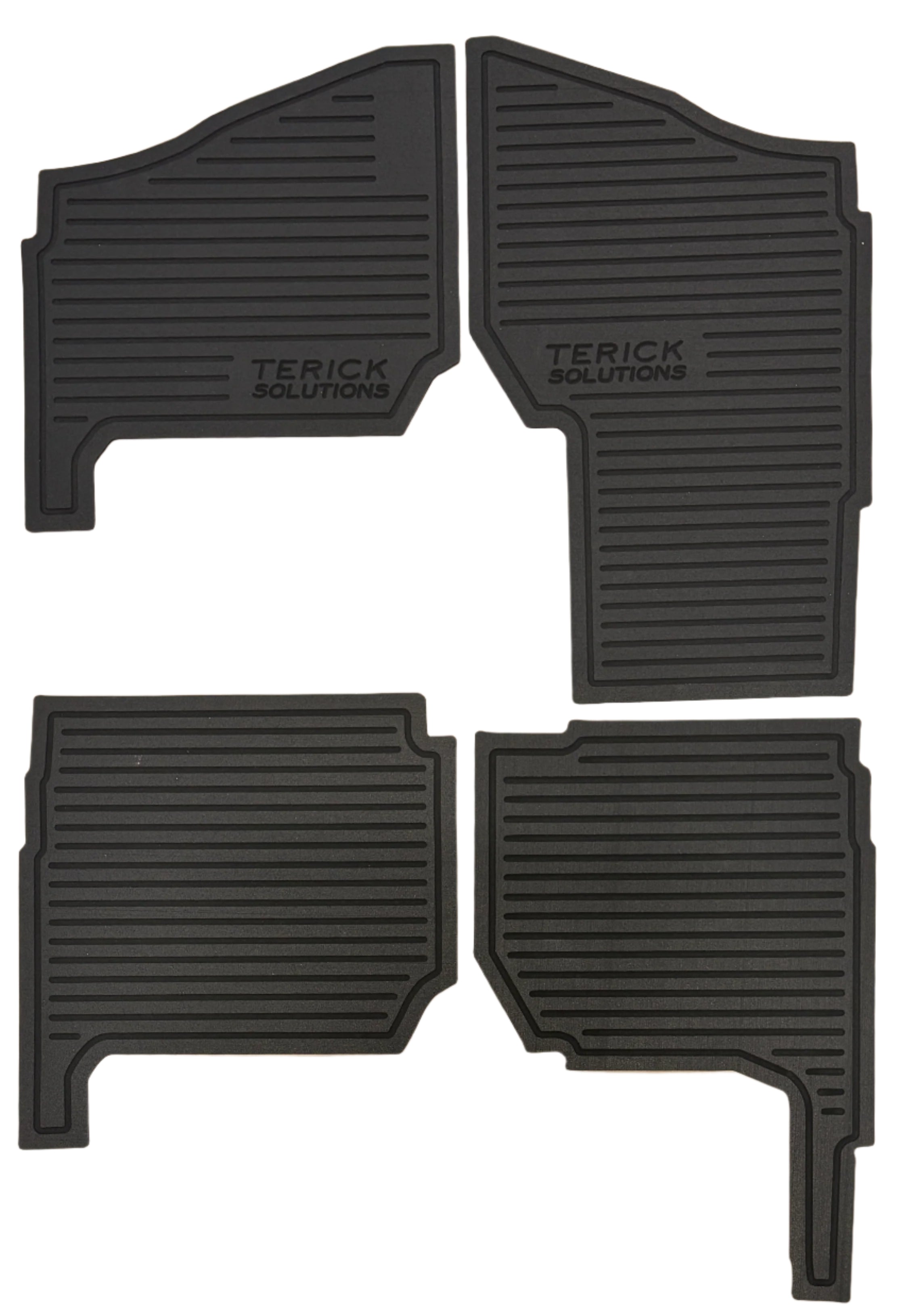Photo of Polaris Ranger XP 1000 Rubber Floor Mats by Terick Solutions - Premium UTV Rubber floor mats for UTVs / Side by Sides
