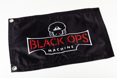 Black Ops Machine Whip Flag - Triple-Stitched, UTV Dune Flag (Sold Individually)