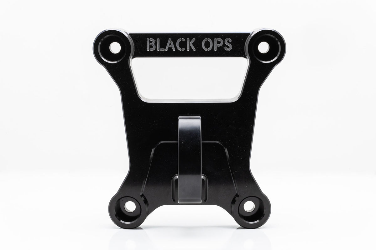 Polaris Pro XP Pull Plate - Billet 6061 Aluminum + Hard Anodized Black