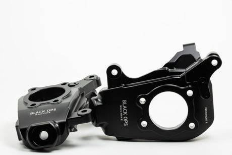 Pro R / Turbo R Front Knuckles - 6061 Billet Aluminum + 100% Bolt-On (Polaris Pro R & Turbo R)
