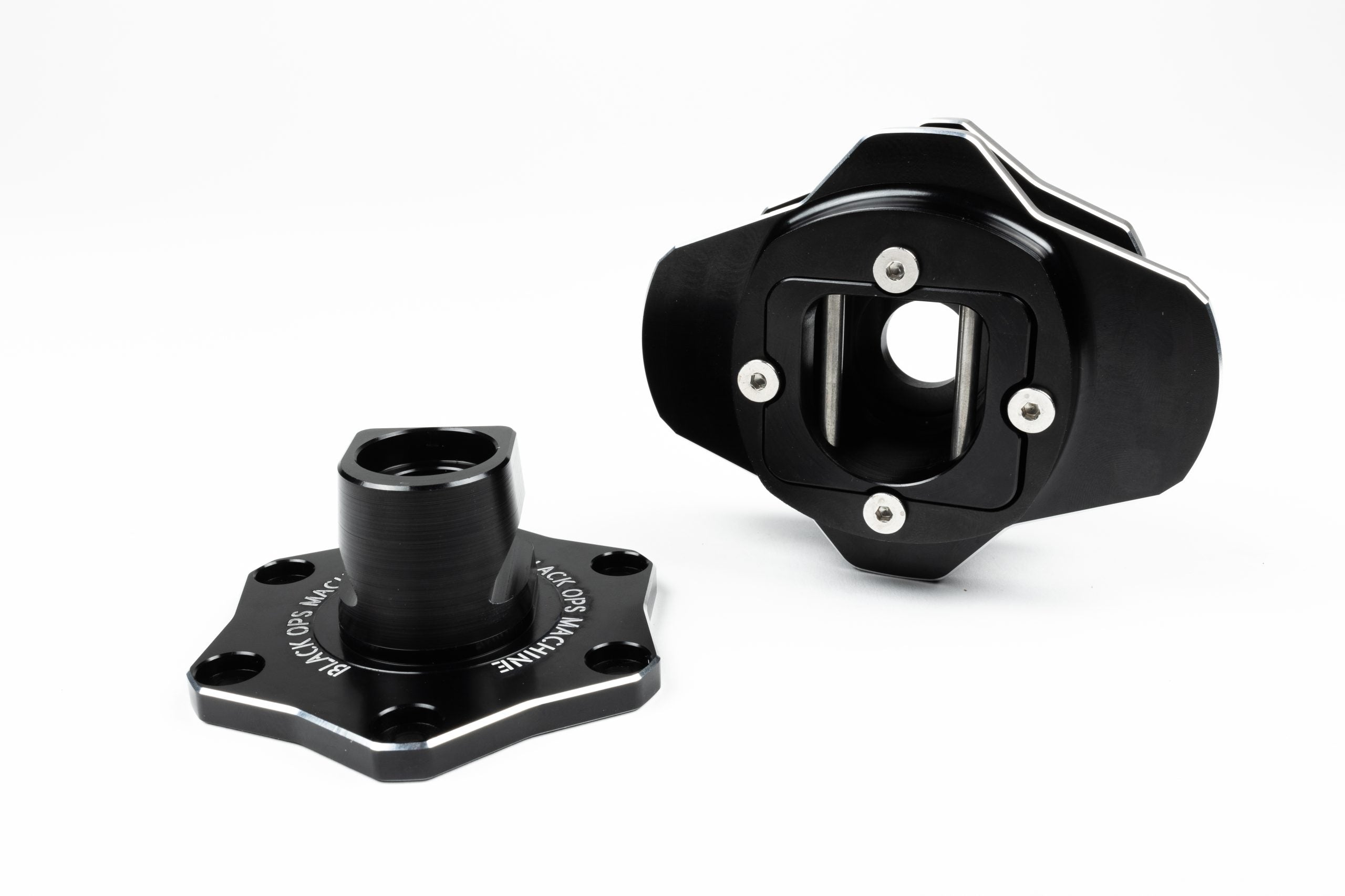 Black Ops Machine Tactical Lock Quick Release - Billet Aluminum, Pin-Lock, Universal 6-Bolt (6x70mm), UTV Steering Wheel Connector