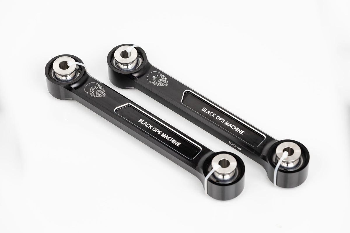 Polaris RZR XP1000 Rear Sway Bar Links - Billet Aluminum, Adjustable