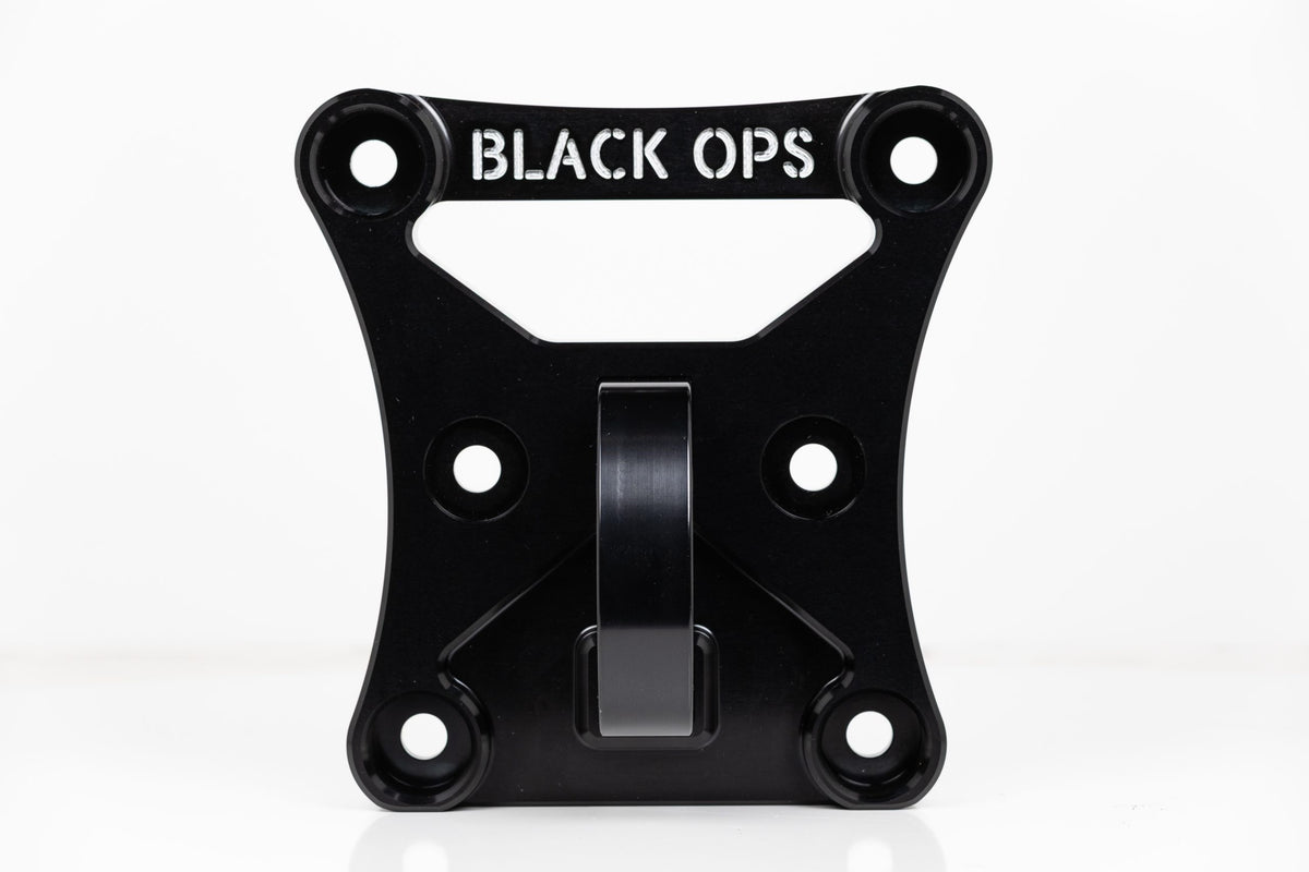 Can-Am Maverick X3 Pull Plate - Billet 6061 Aluminum + Hard Anodized Finish (2017-2021 & 2022+)