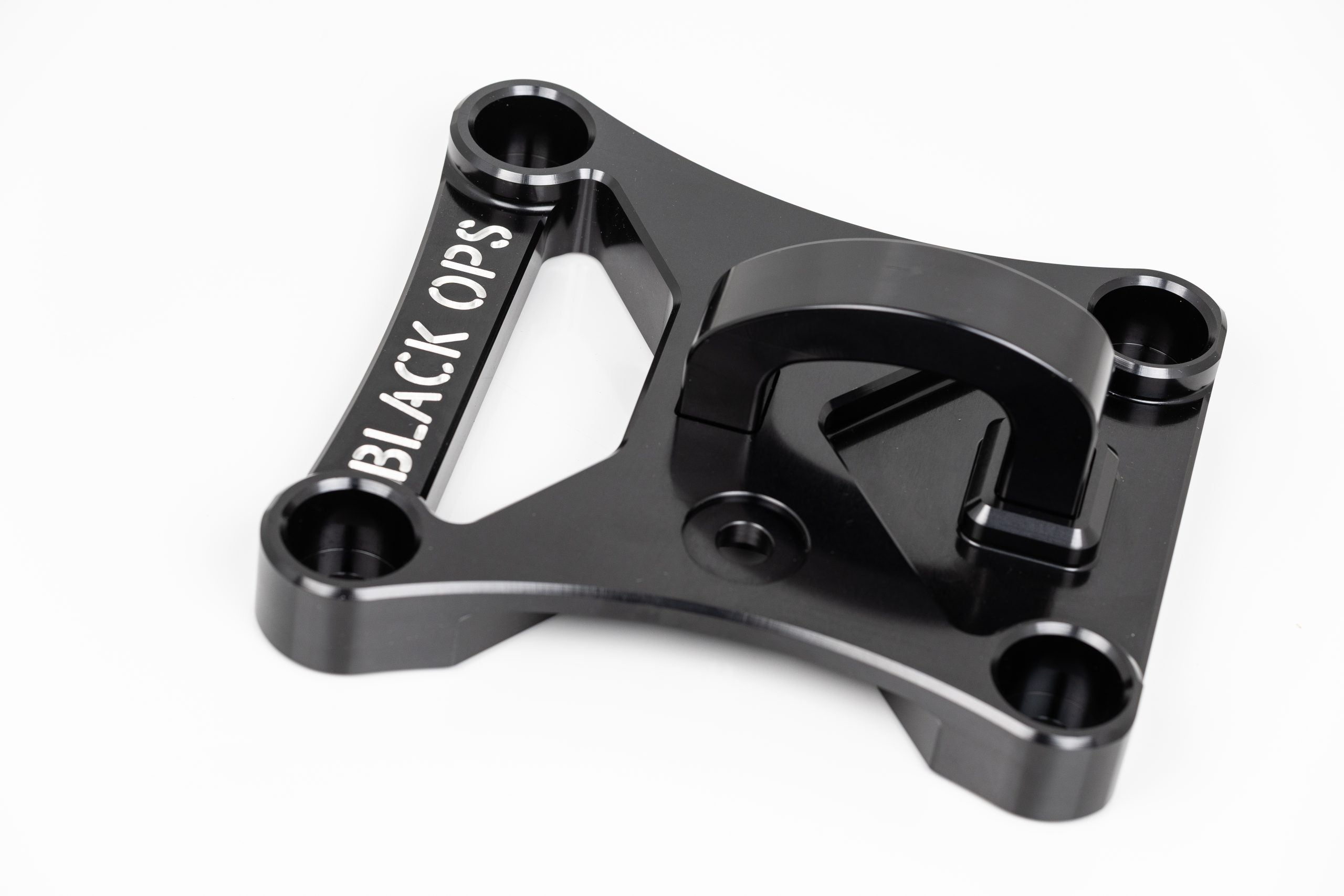 Can-Am Maverick X3 Pull Plate - Billet 6061 Aluminum + Hard Anodized Finish (2017-2021 & 2022+)