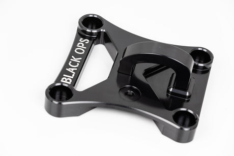 Can-Am Maverick X3 Pull Plate - Billet 6061 Aluminum + Hard Anodized Finish (2017-2021 & 2022+)