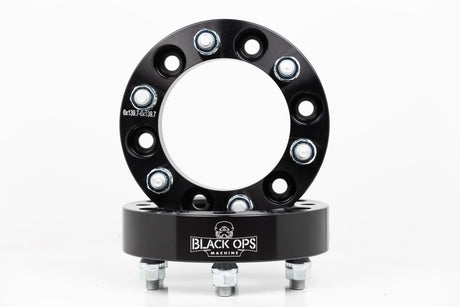Can-Am Maverick R 1.5" Wheel Spacers - 6061-T6 Aluminum + Hard Anodized Black (6x139.7, Sold in Pairs)