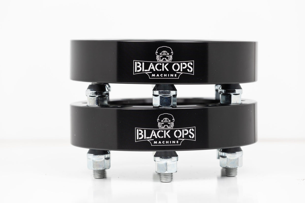 Can-Am Maverick R 1.5" Wheel Spacers - 6061-T6 Aluminum + Hard Anodized Black (6x139.7, Sold in Pairs)