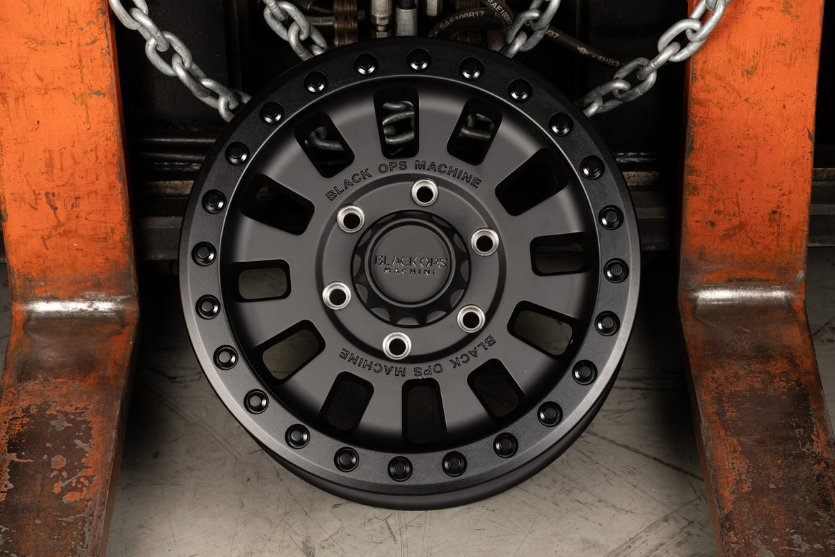 Ballistic Beadlock Wheels 15x7 6x139.7 5+2 Offset for Can-Am Maverick R (Individual)