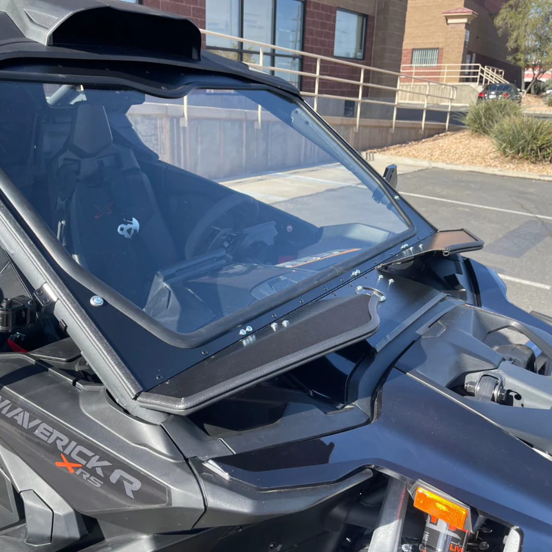 Photo of CANAM MAV R FRONT WINDSHIELD 2024+ by DWA - Premium Windshields for UTVs / Side by Sides