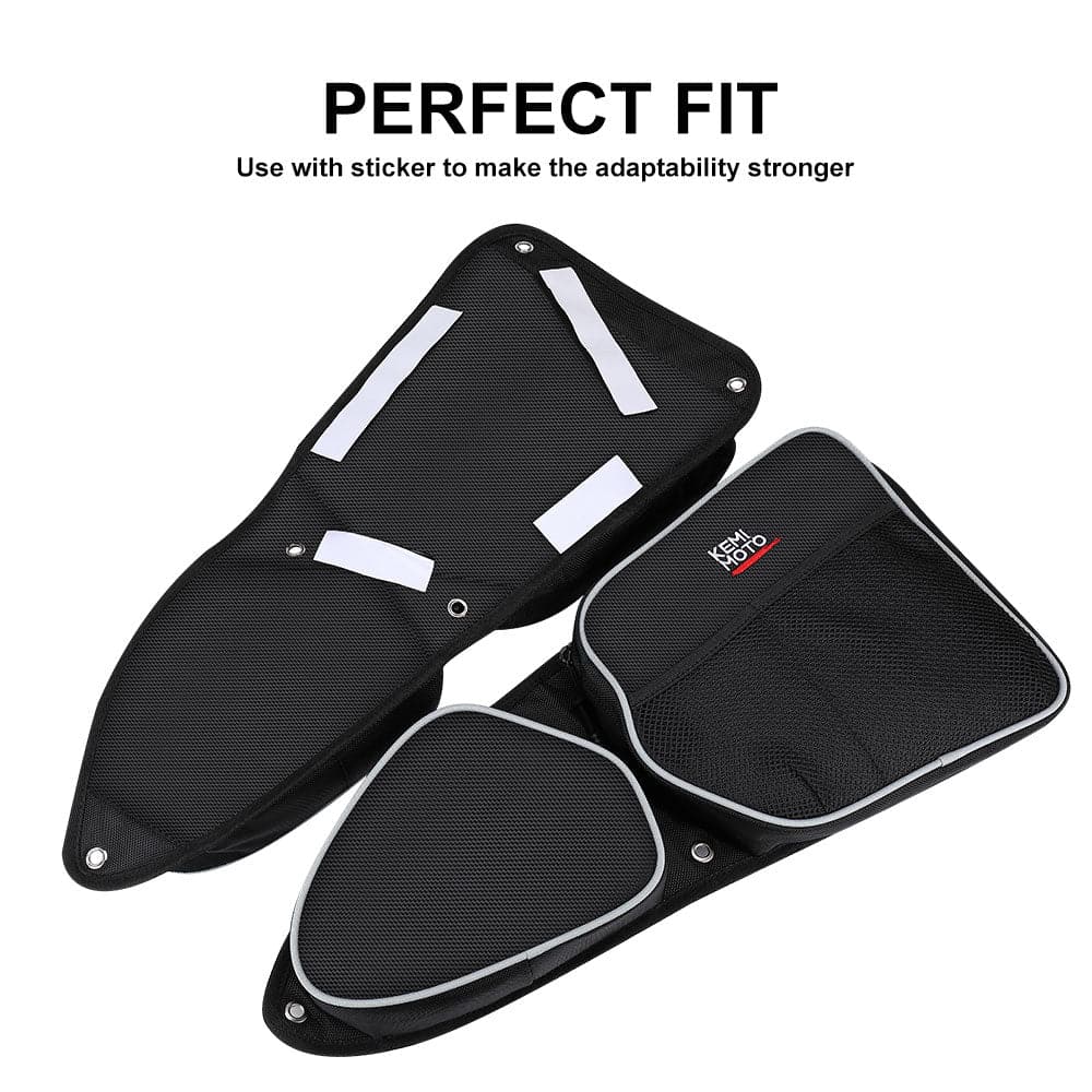 Photo of Side Door Bags for Polaris RZR 1000 XP 4/ Turbo S900 by Kemimoto - Premium for UTVs / Side by Sides