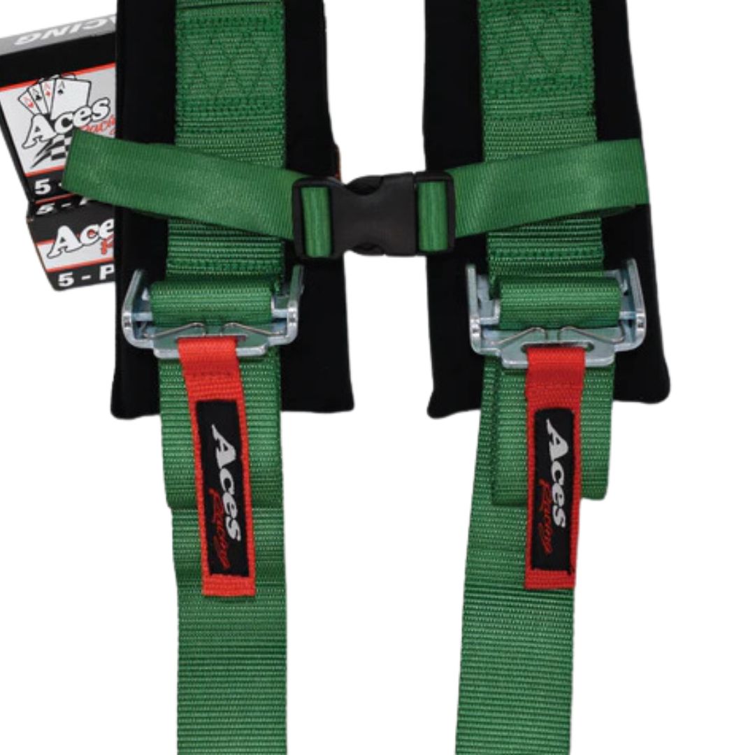 Photo of 5-Point Harness (2 Inch Padding) by Aces Racing - Premium Harnesses for UTVs / Side by Sides
