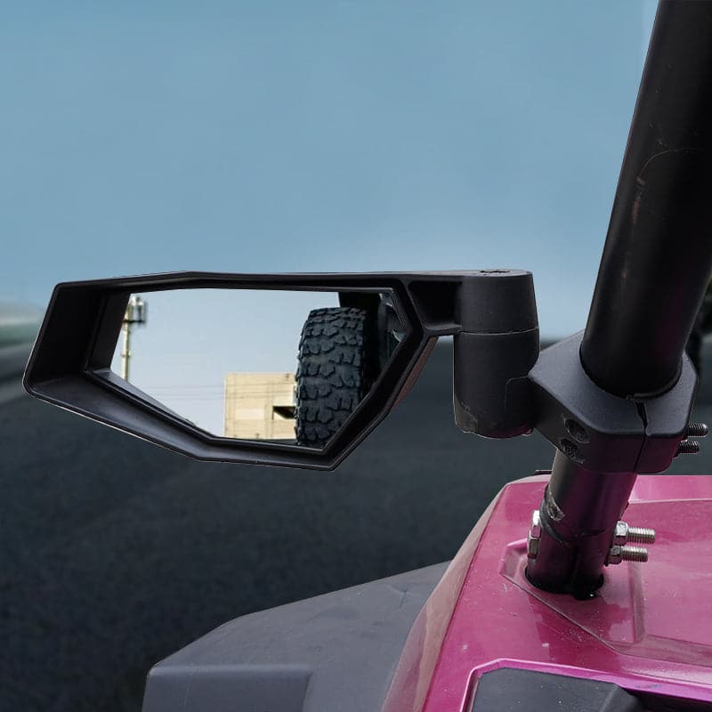 Photo of Side Mirrors Kit for Polaris RZR XP 1000/4 2024-2025 by Kemimoto - Premium for UTVs / Side by Sides