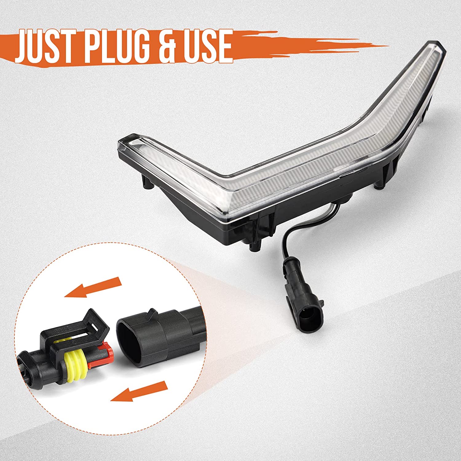 Photo of Fang Lights for Kawasaki Teryx KRX 1000 by Kemimoto - Premium for UTVs / Side by Sides