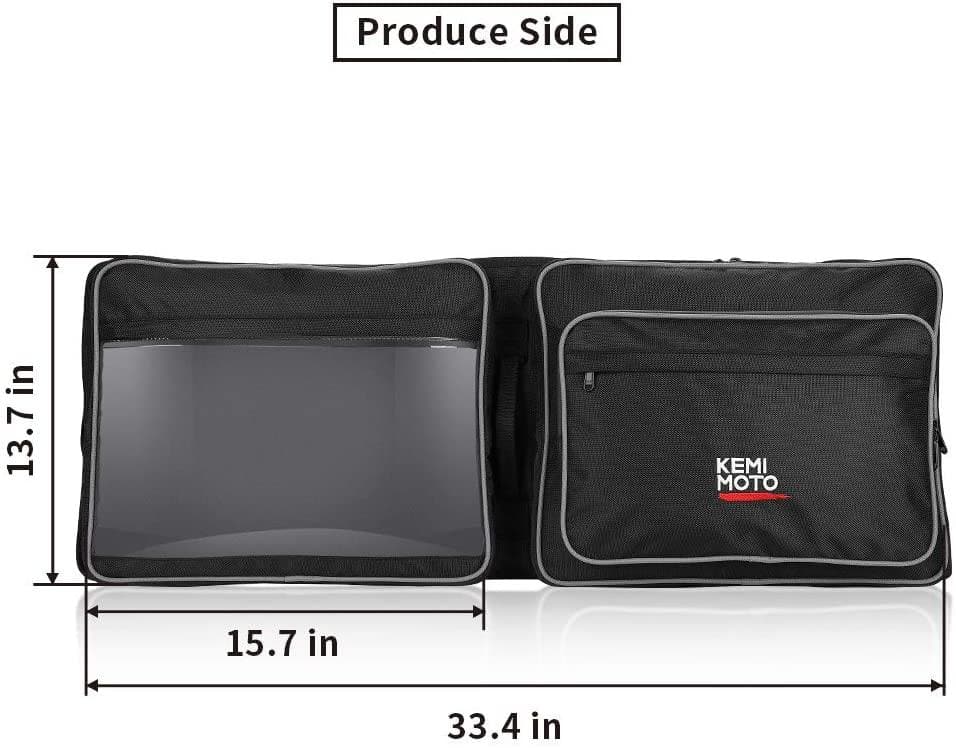Photo of Overhead Roof Storage Bag for Polaris RZR PRO XP / 4 by Kemimoto - Premium for UTVs / Side by Sides