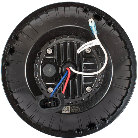 Photo of Single 7" Round Amber Halo VX Headlight (with Low-High-Halo) by Vision X Off-Road - Premium LED Headlight for UTVs / Side by Sides