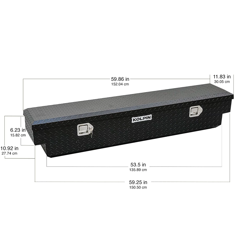 Photo of UTV METAL BED BOX by KOLPIN - Premium Storage for UTVs / Side by Sides
