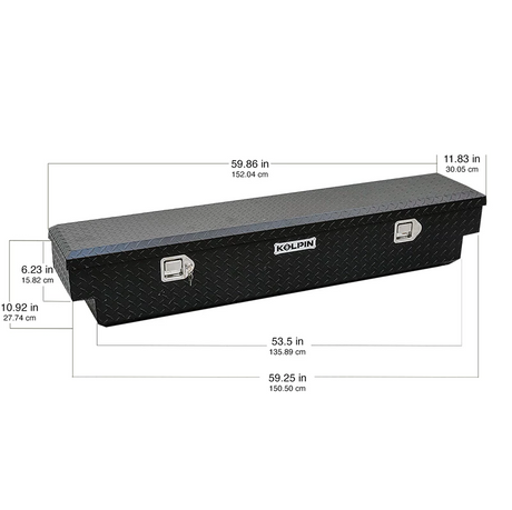Photo of UTV METAL BED BOX by KOLPIN - Premium Storage for UTVs / Side by Sides