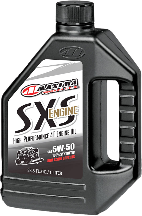 Photo of SXS SYNTHETIC ENGINE OIL 5W50 1L by MAXIMA - Premium Chemicals for UTVs / Side by Sides