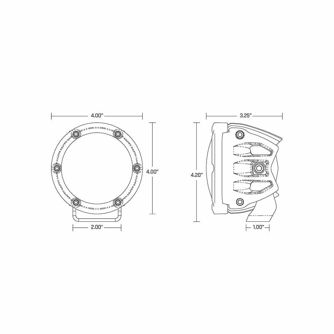 Photo of 360-SERIES 4" DRIVE RGB/2 RGBW by RIGID - Premium Illumination for UTVs / Side by Sides