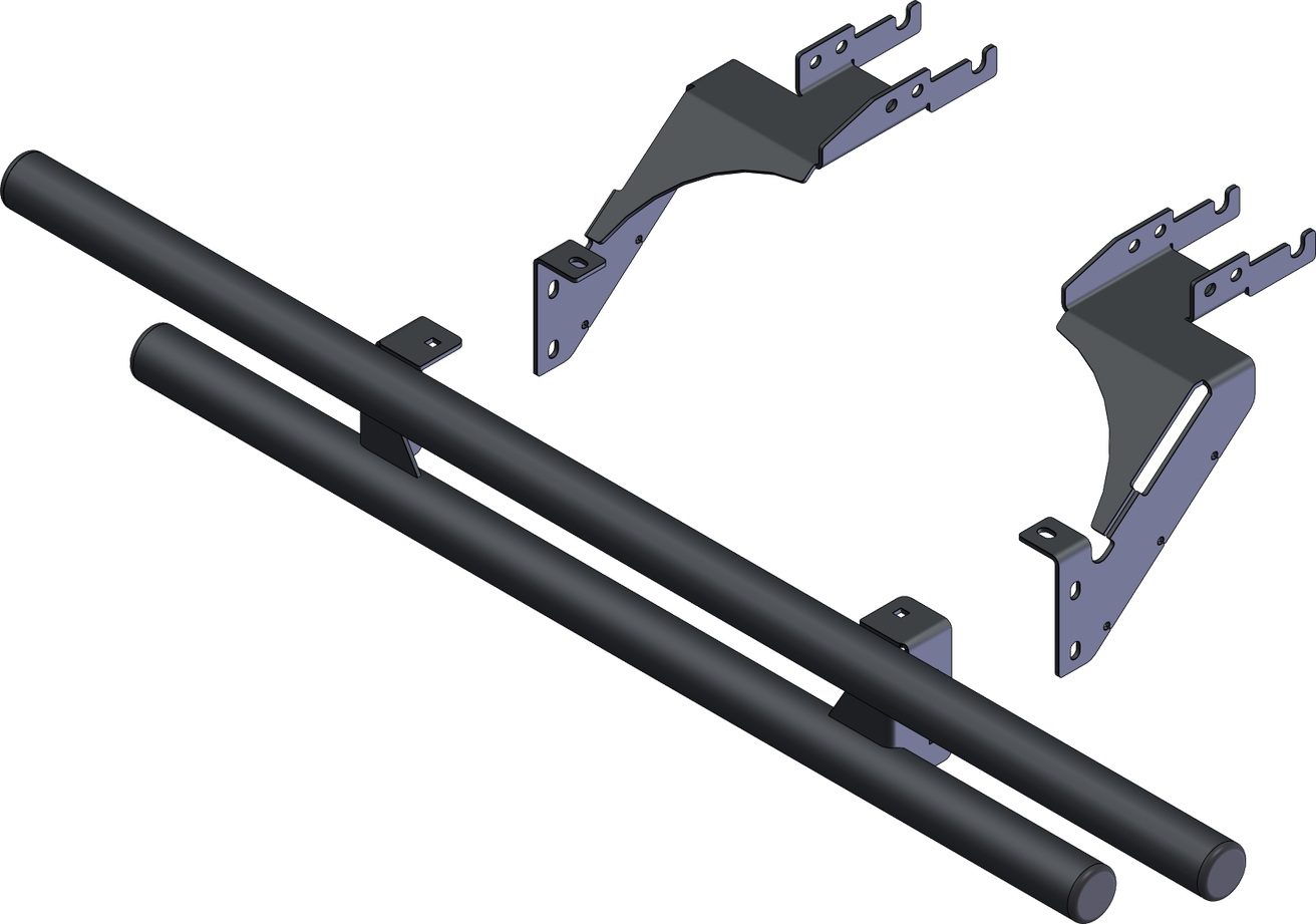 Photo of REAR DT BUMPER by KFI - Premium Body for UTVs / Side by Sides