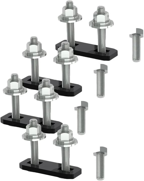 Photo of BED BOX MOUNTING KIT UNIVERSAL by KOLPIN - Premium Mounts/Brackets for UTVs / Side by Sides