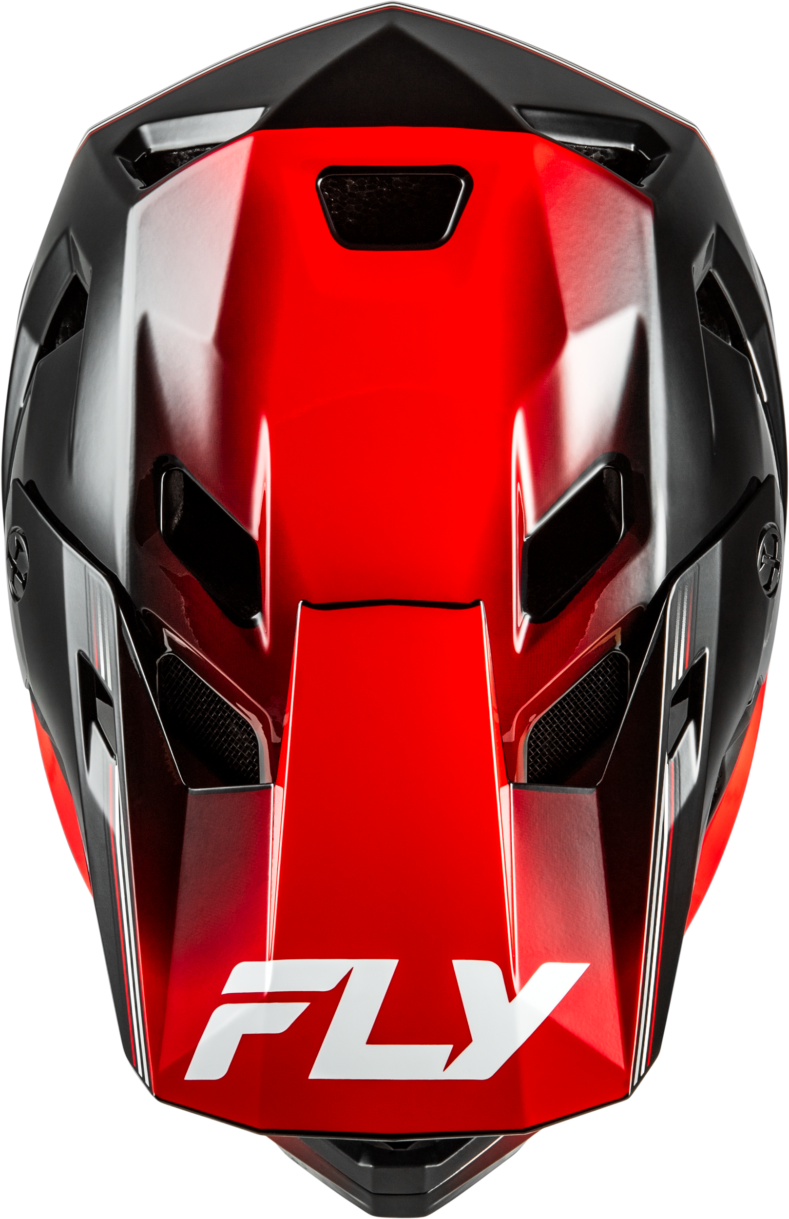 Photo of YTH RAYCE REPEAT BICYCLE HLMT BLACK/RED YL by FLY RACING - Premium Helmets for UTVs / Side by Sides