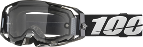 100% ARmatic Enduro Moto Goggles - Black Clear Lens