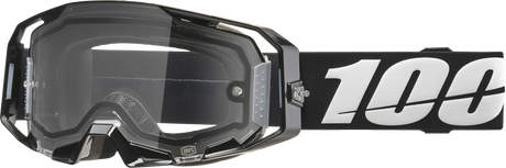 100% ARmatic Enduro Moto Goggles - Black Clear Lens