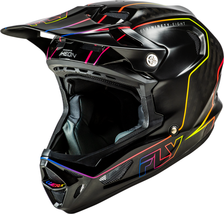 Photo of WERX-R FLOW CARBON HELMET BLACK CARBON/BLACK/MULTI XL by FLY RACING - Premium Helmets for UTVs / Side by Sides