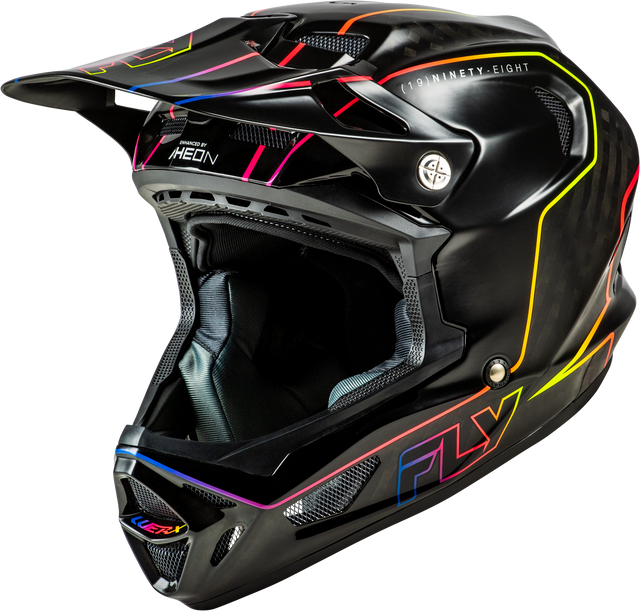 Photo of WERX-R FLOW CARBON HELMET BLACK CARBON/BLACK/MULTI XL by FLY RACING - Premium Helmets for UTVs / Side by Sides