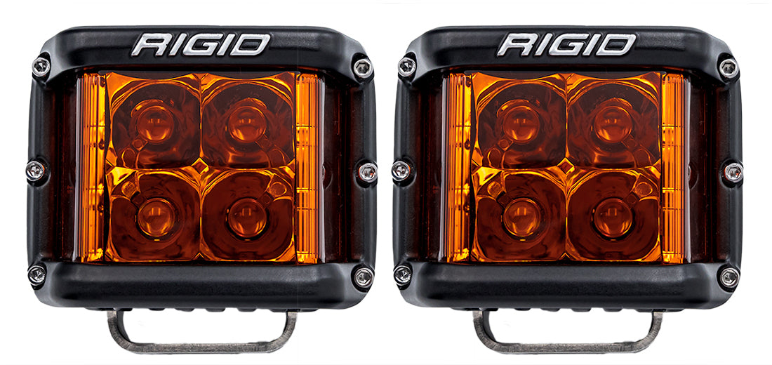 Photo of D-SS SERIES SPOT PAIR AMBER PRO by RIGID - Premium Illumination for UTVs / Side by Sides