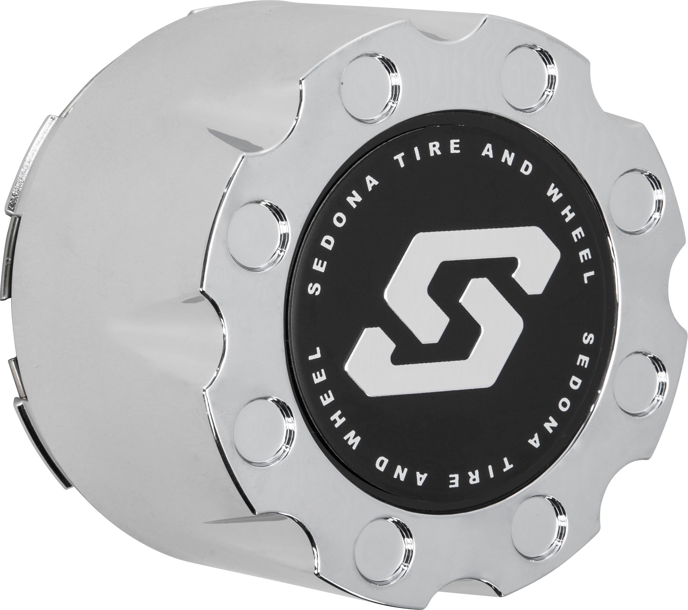 Photo of STORM WHEEL REPLACEMENT CAP CHROME by SEDONA - Premium Wheels for UTVs / Side by Sides