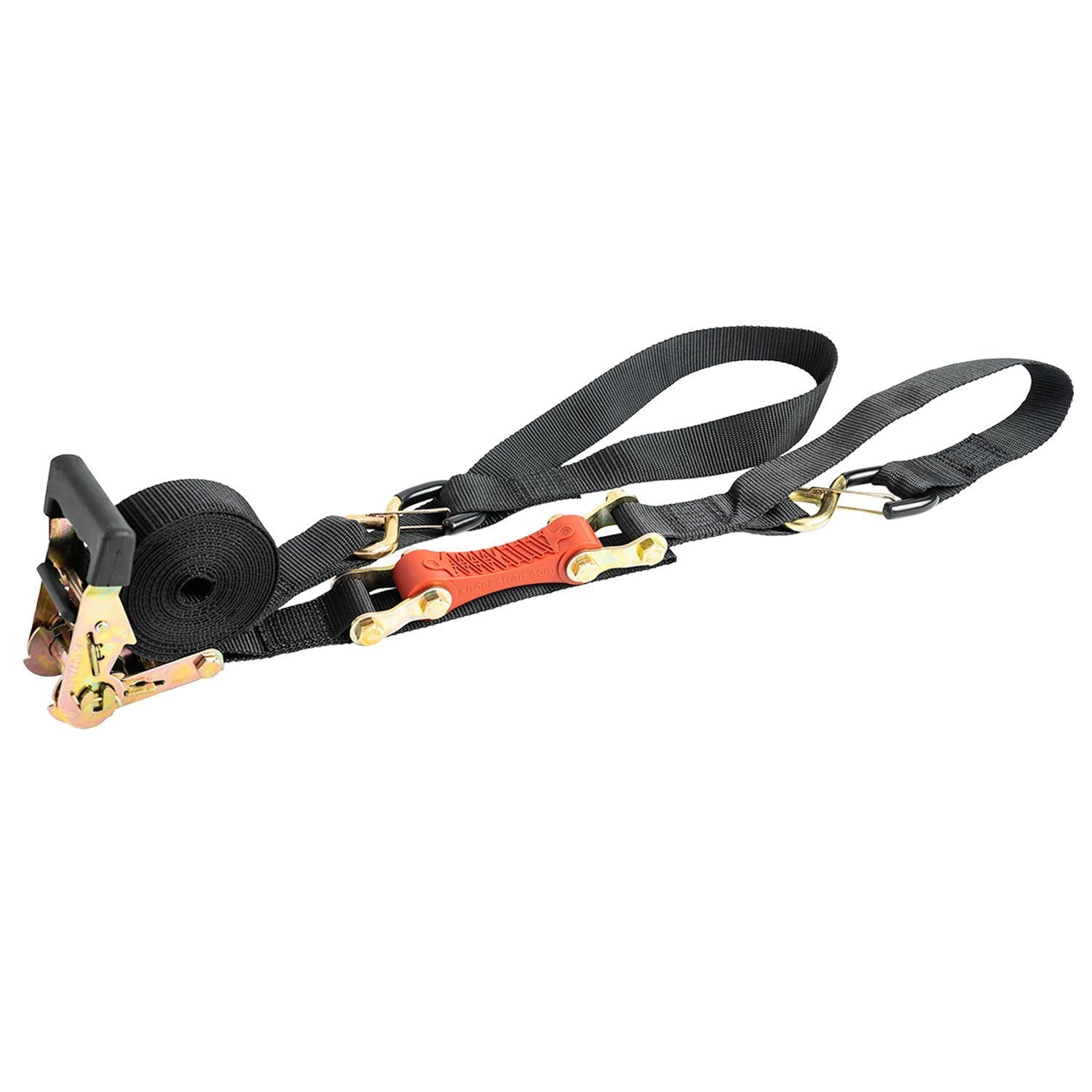 Photo of 7ft x 1.5in ShockStrap Ratchet Strap, 1k WLL, - Wholesale by ShockStrap - Premium for UTVs / Side by Sides